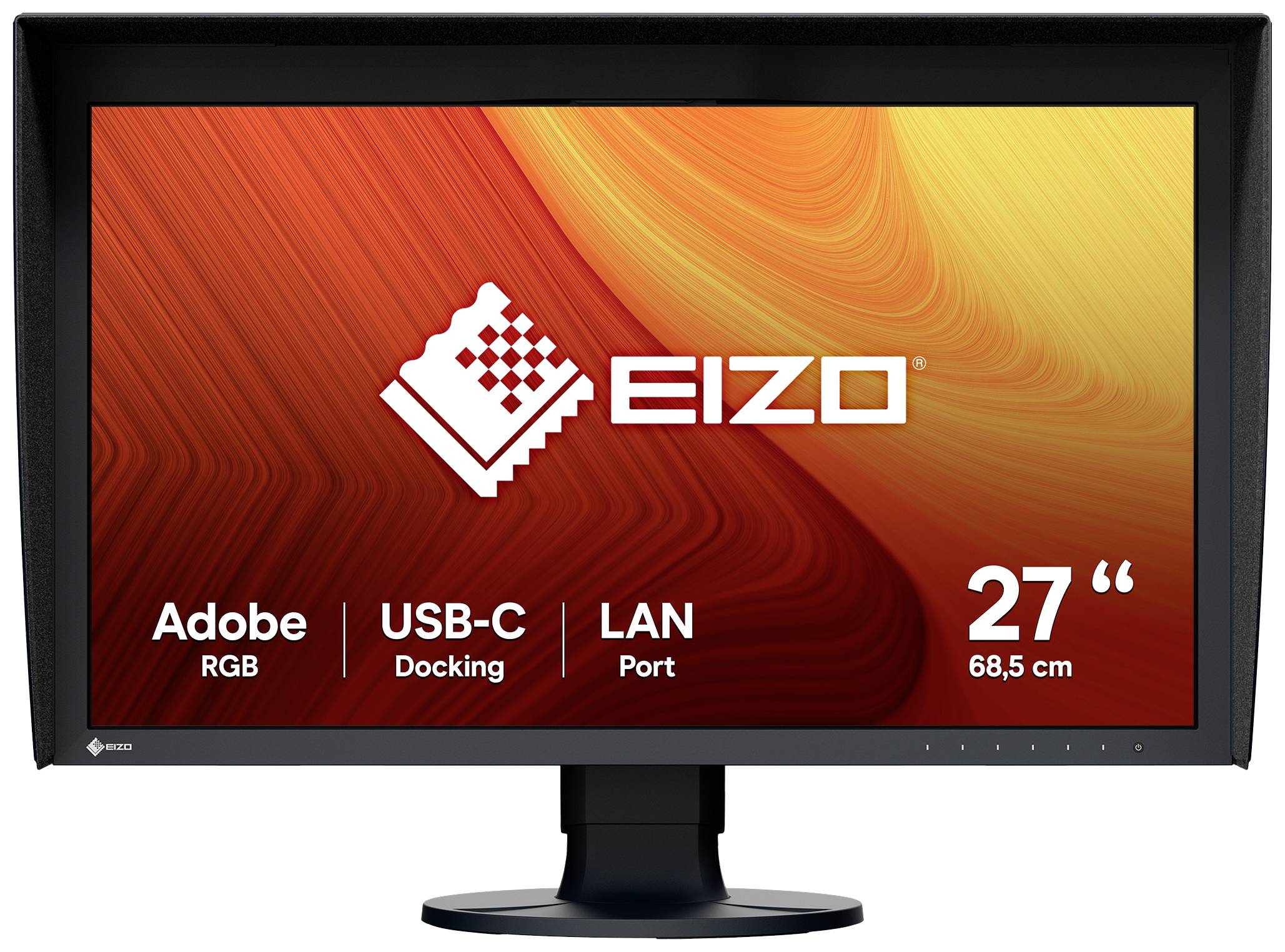 EIZO CG2700S LED-Monitor EEK E (A - G) 68.6 cm (27 Zoll) 2560 x 1440 Pixel 16:9 19 ms HDMI®, USB-C®, DisplayPort, USB-A (USB 2.0), RJ45 IPS LCD