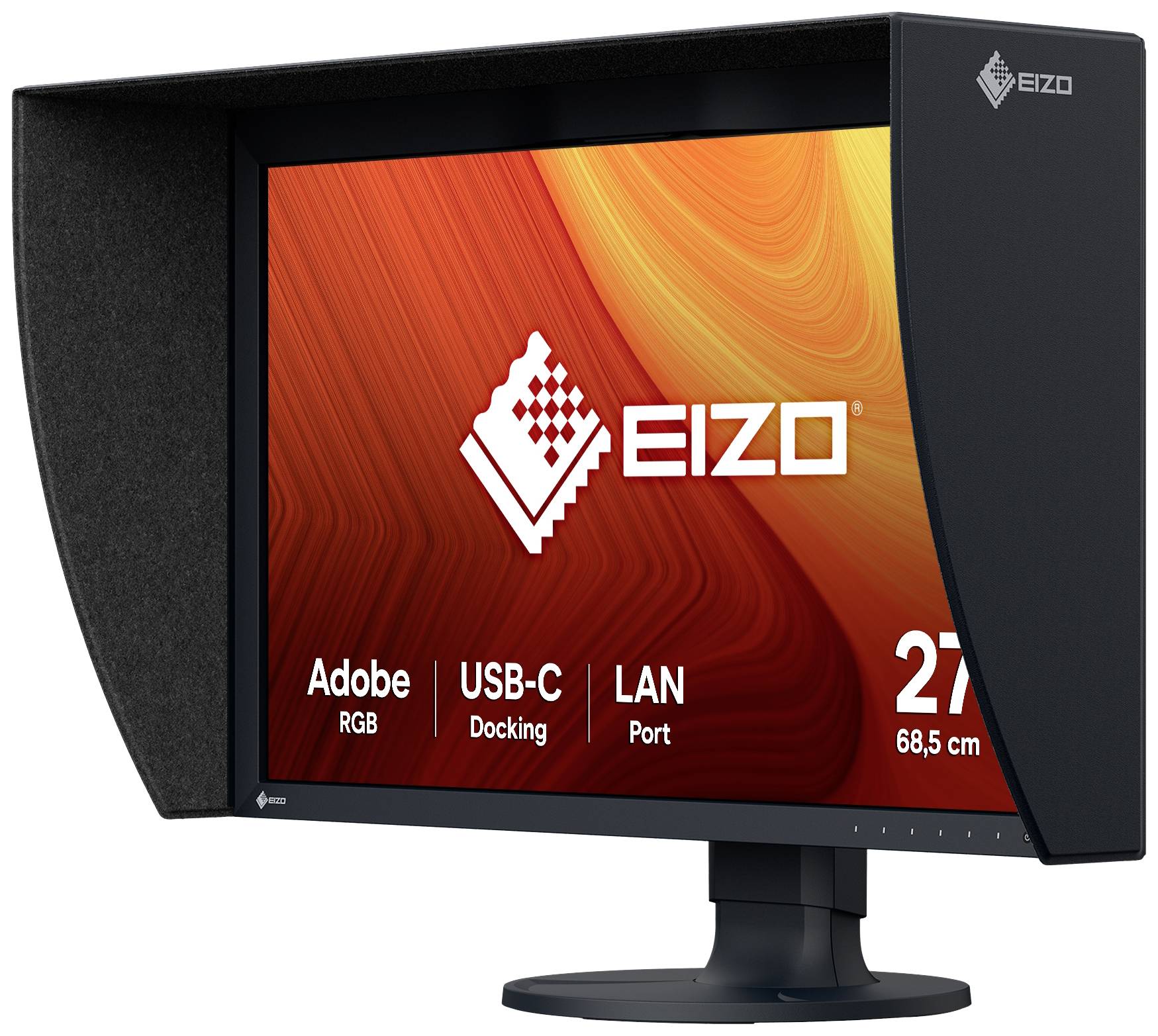 EIZO CG2700S LED-Monitor EEK E (A - G) 68.6 cm (27 Zoll) 2560 x 1440 Pixel 16:9 19 ms HDMI®, USB-C®, DisplayPort, USB-A (USB 2.0), RJ45 IPS LCD