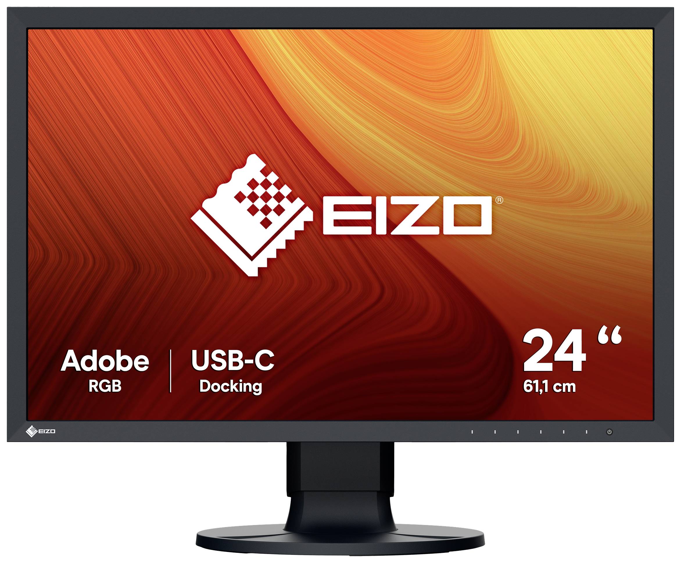 EIZO CS2400S LED-Monitor EEK E (A - G) 61.2 cm (24.1 Zoll) 1920 x 1200 Pixel 16:10 19 ms USB-B, USB-C®, USB-A (USB 3.2 Gen 1), HDMI®, DisplayPort