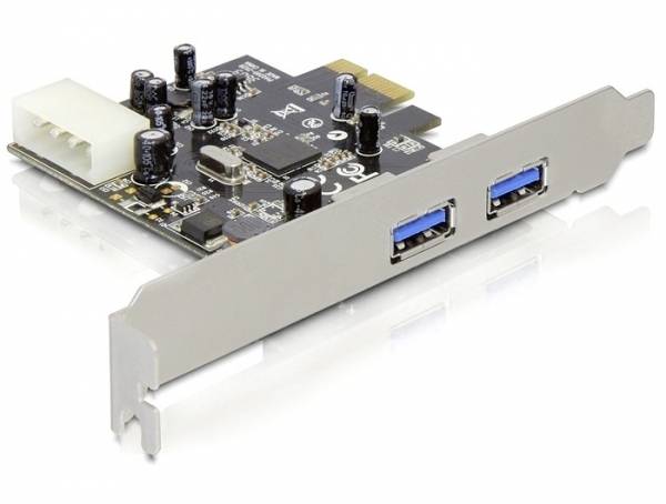 Delock USB 3.0 PCI Express Card 2 Port PCI-Express Karte PCIe