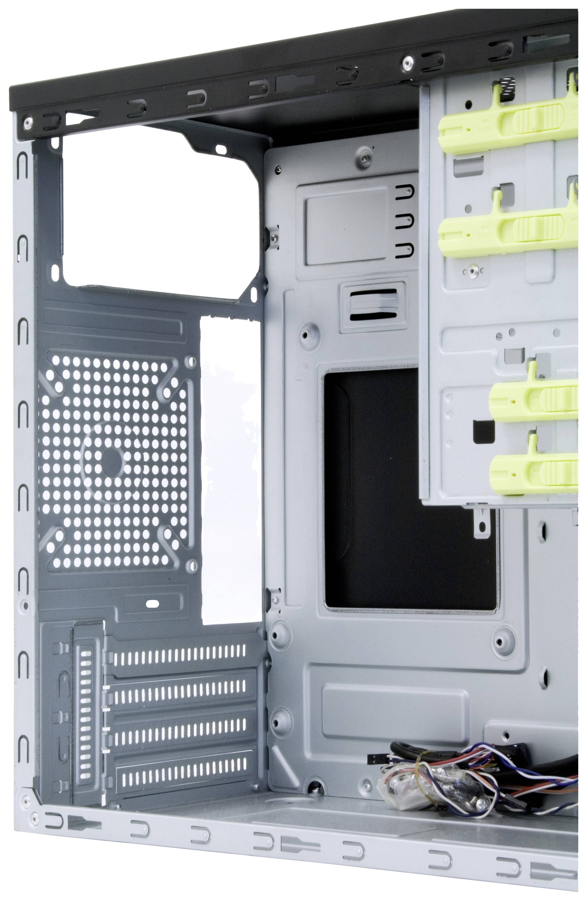 Chieftec CT-01B-OP Mini-Tower PC-Gehäuse Schwarz