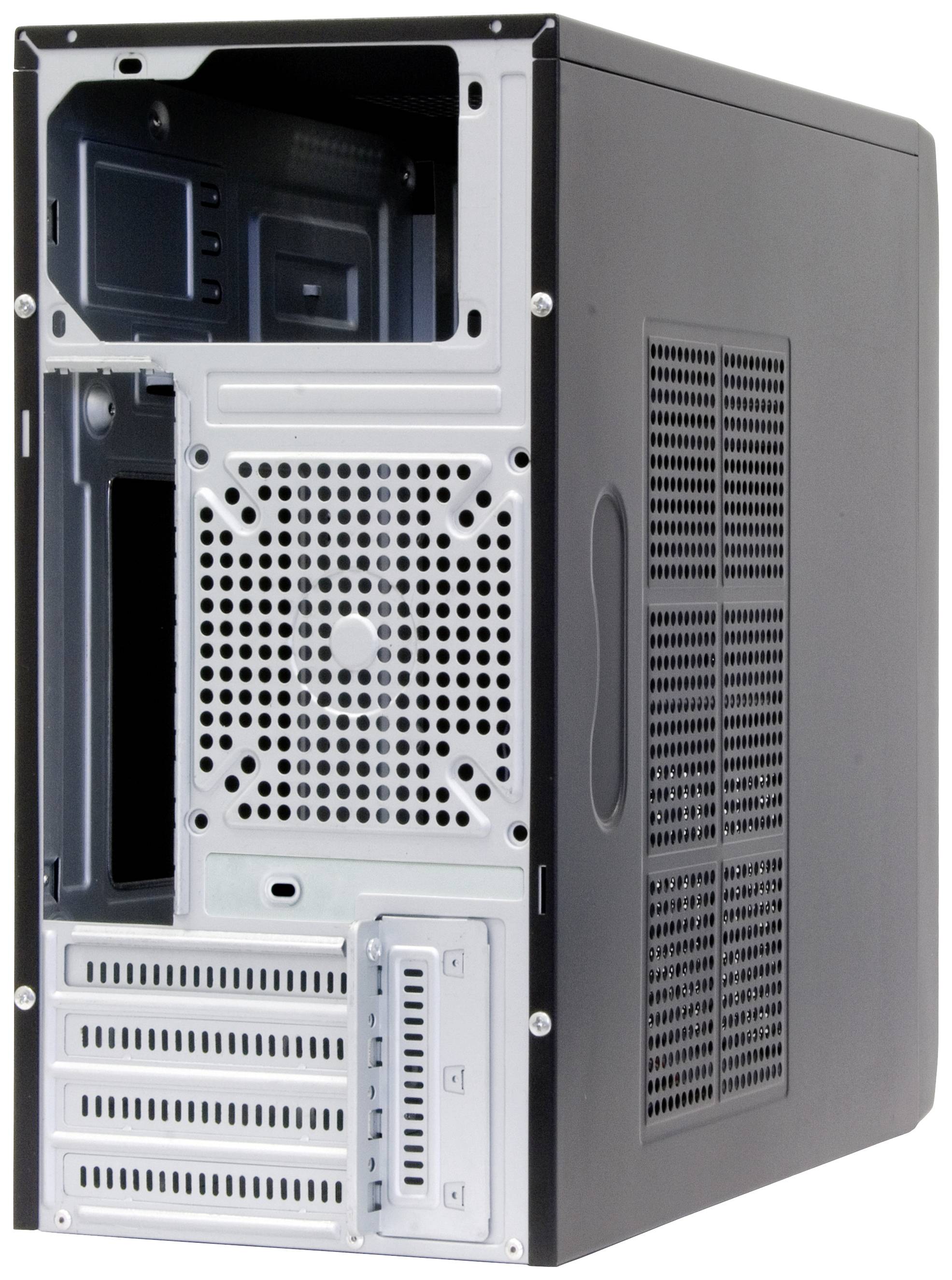 Chieftec CT-01B-OP Mini-Tower PC-Gehäuse Schwarz
