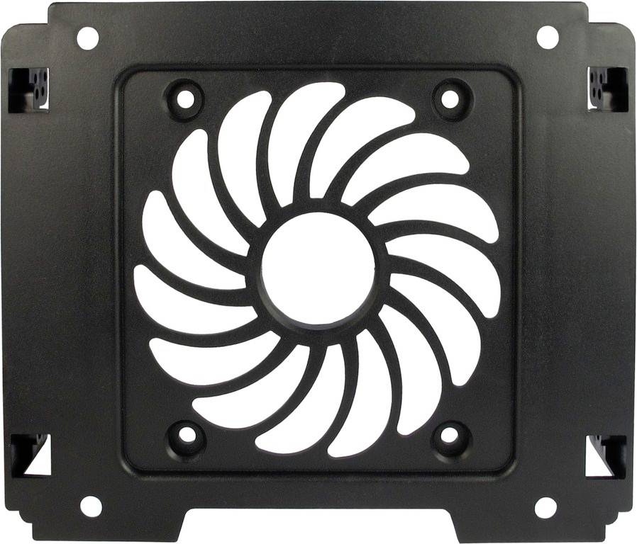 Inter-Tech 88885214 5.25 Zoll Festplatten-Einbaurahmen auf 3.5 Zoll