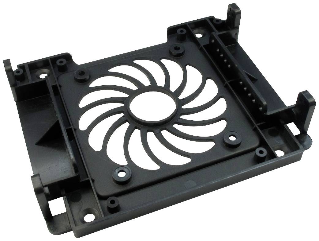 Inter-Tech 88885214 5.25 Zoll Festplatten-Einbaurahmen auf 3.5 Zoll