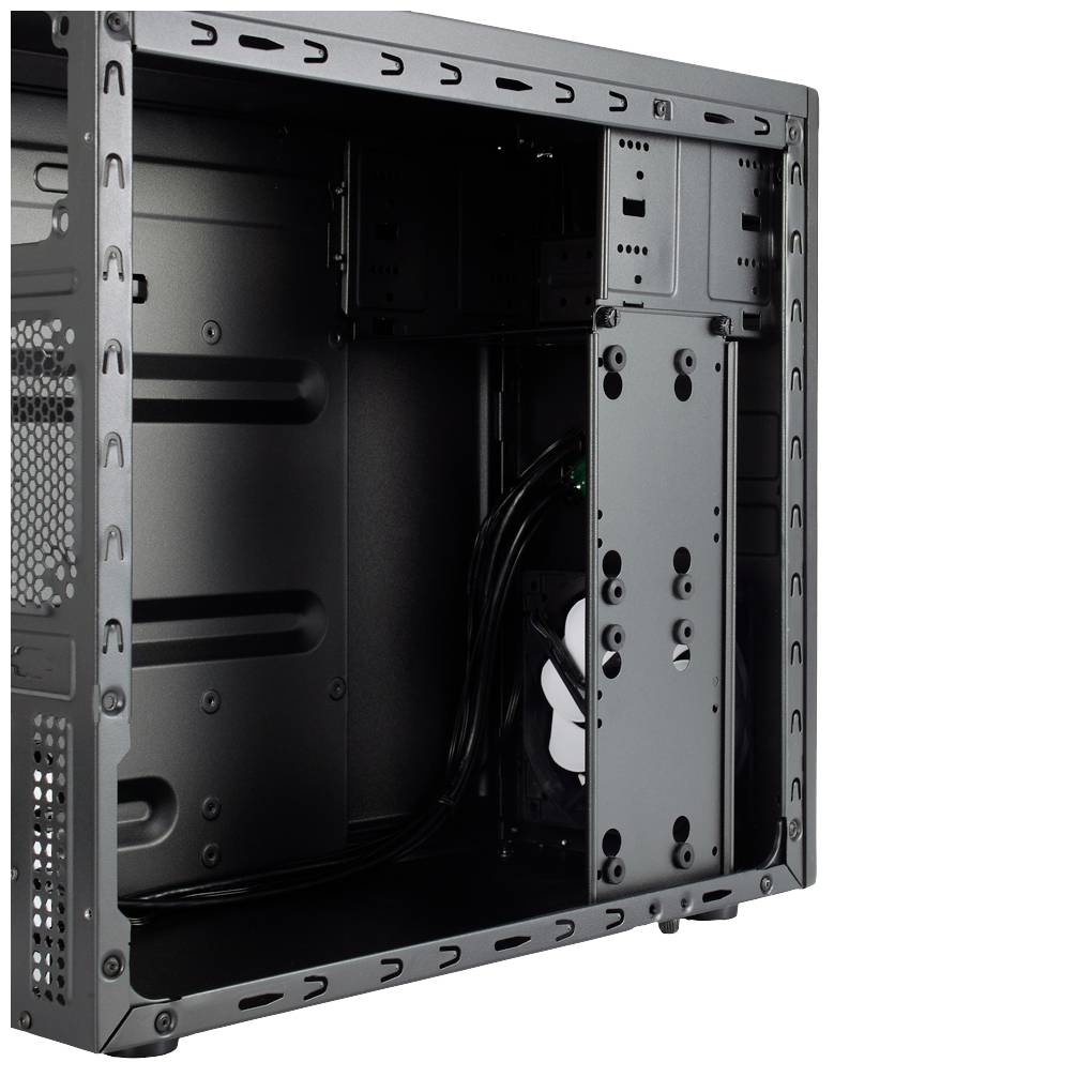 Fractal Design CORE 1100 Mini-Tower PC-Gehäuse Schwarz