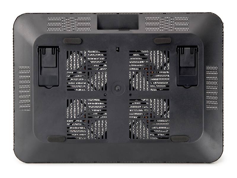 Conceptronic Kühlende Notebook-Unterlage mit 4 Lüftern Notebook-Ständer mit Kühlfunktion