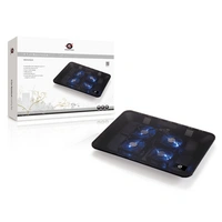 Conceptronic Kühlende Notebook-Unterlage mit 4 Lüftern Notebook-Ständer mit Kühlfunktion Conceptronic Kühlende Notebook-Unterlage mit 4 Lüftern Notebook-Ständer mit Kühlfunktion