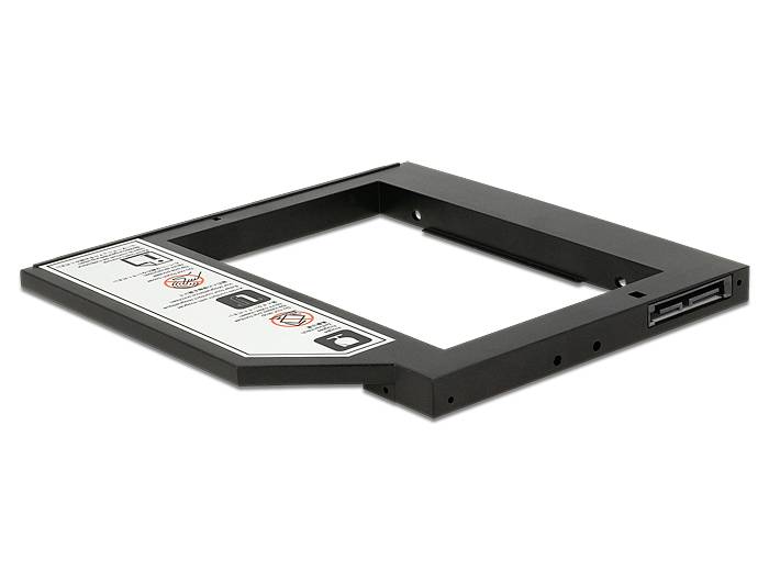 Delock 62669 5.25 Zoll Festplatten-Einbaurahmen auf 2.5 Zoll