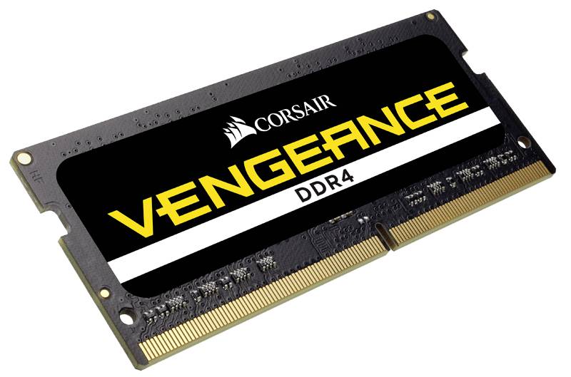 Corsair 32GB (2x16GB) DDR4 Laptop-Arbeitsspeicher Modul DDR4 32 GB 2 x 16 GB 2666 MHz 260pin SO-DIMM CMSX32GX4M2A2666C18