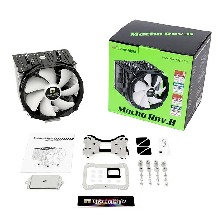 Thermalright Macho Rev.B CPU-Kühler mit Lüfter