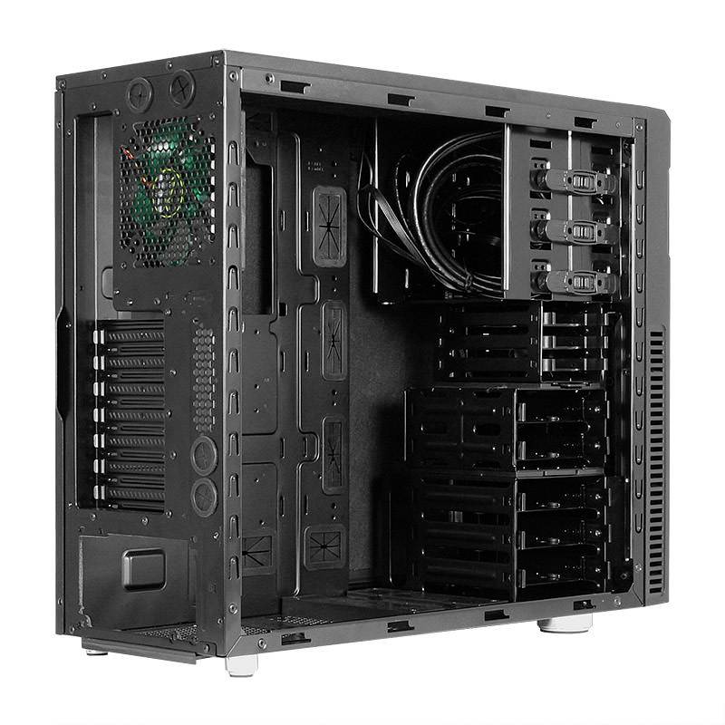 Nanoxia Deep Silence 3 Midi-Tower PC-Gehäuse Schwarz