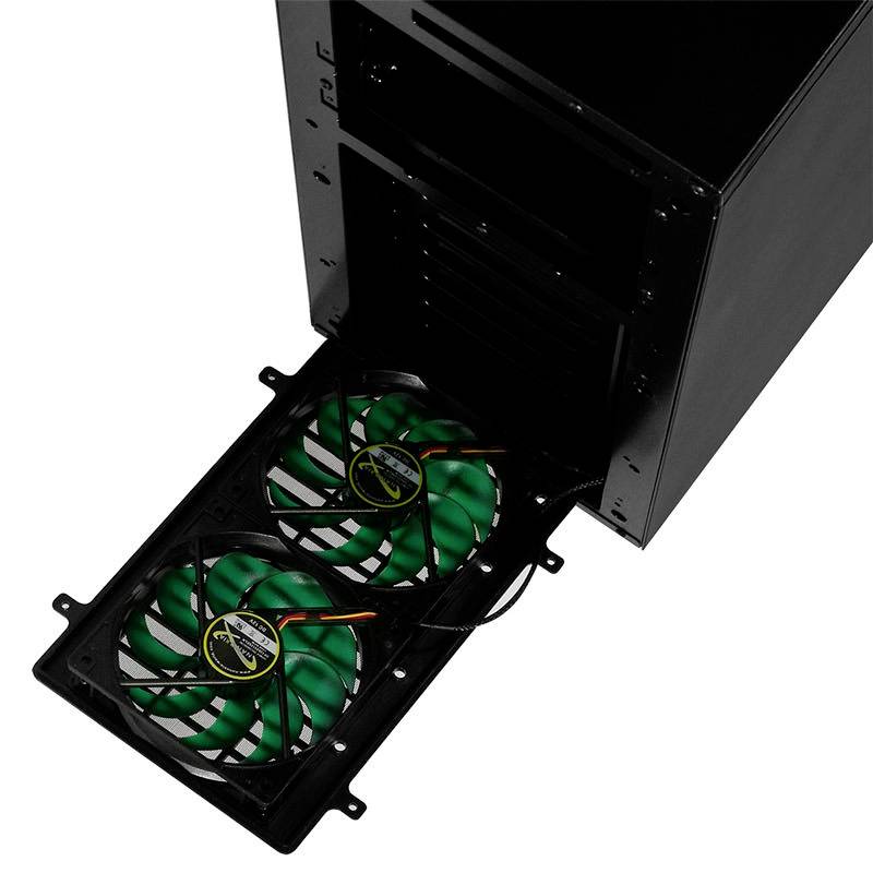 Nanoxia Deep Silence 3 Midi-Tower PC-Gehäuse Schwarz