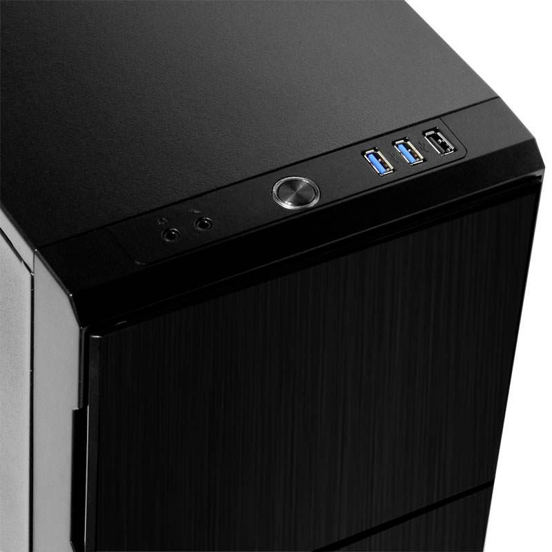 Nanoxia Deep Silence 3 Midi-Tower PC-Gehäuse Schwarz