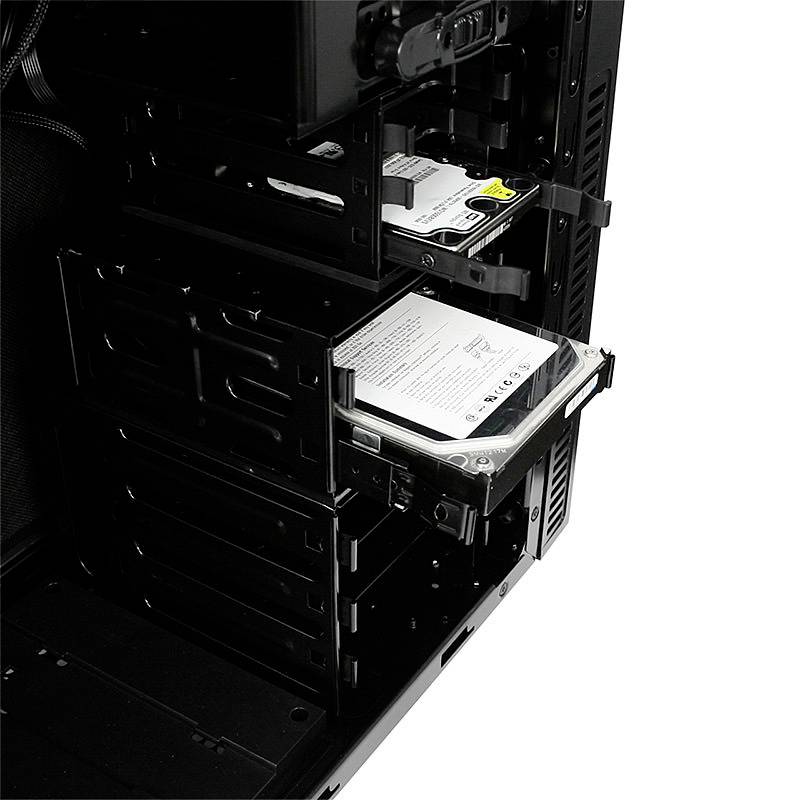 Nanoxia Deep Silence 3 Midi-Tower PC-Gehäuse Schwarz