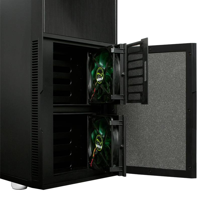 Nanoxia Deep Silence 6 Rev. B Dark Black Full Tower PC-Gehäuse Schwarz