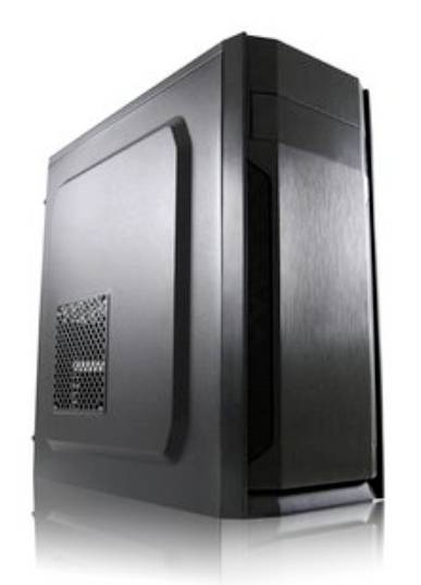 LC Power 7036B Midi-Tower PC-Gehäuse Schwarz
