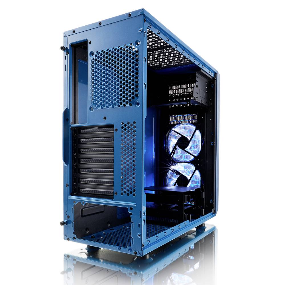 Fractal Design Focus G Midi-Tower PC-Gehäuse Schwarz, Blau