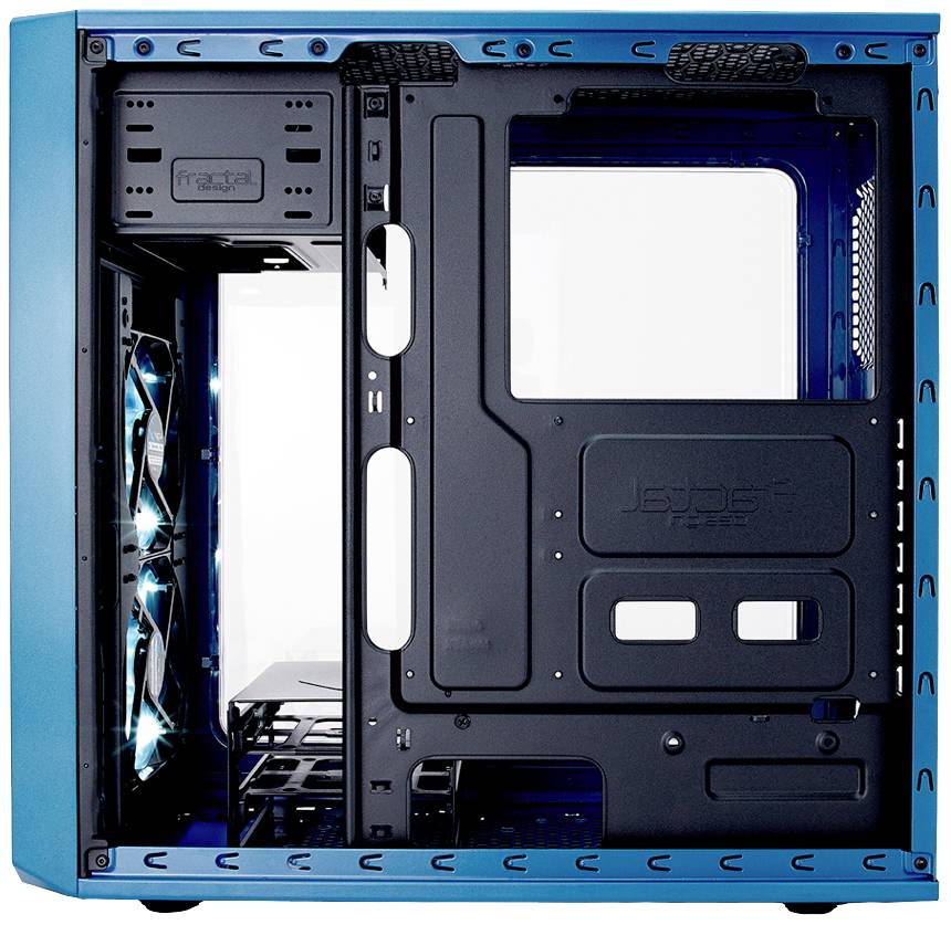 Fractal Design Focus G Midi-Tower PC-Gehäuse Schwarz, Blau