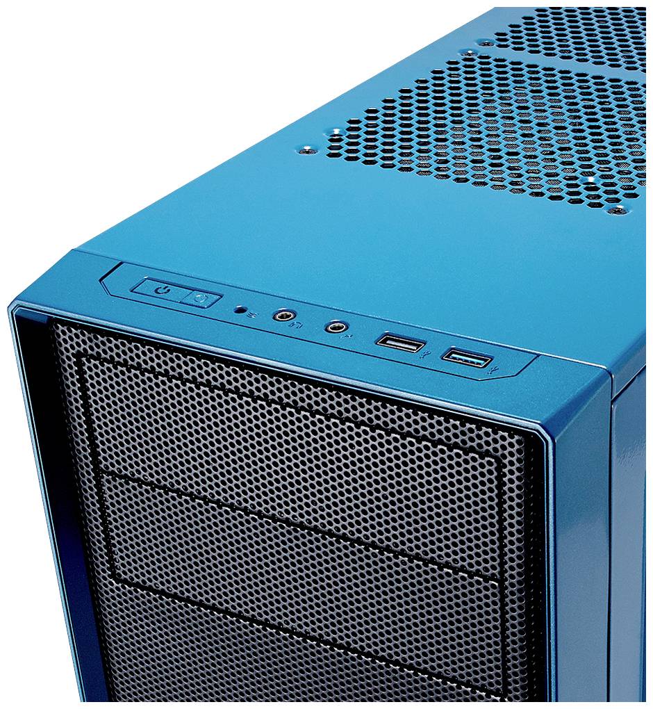 Fractal Design Focus G Midi-Tower PC-Gehäuse Schwarz, Blau