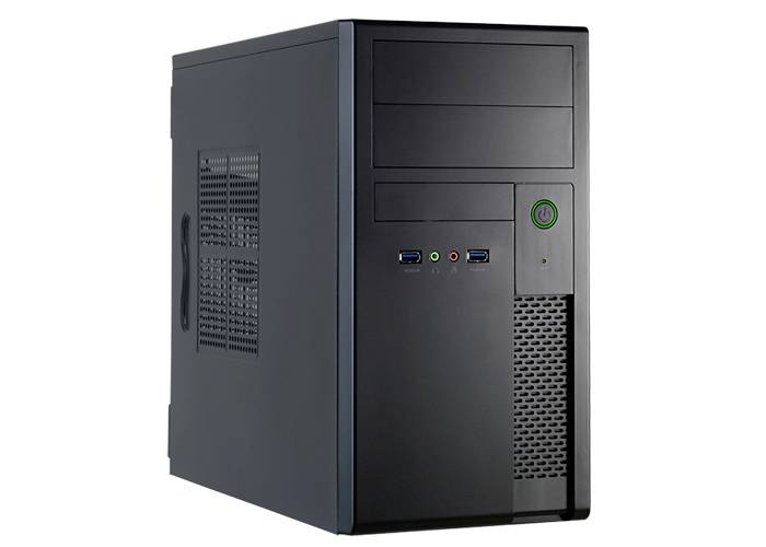 Chieftec XT-01B-350GPB Mini-Tower PC-Gehäuse Schwarz