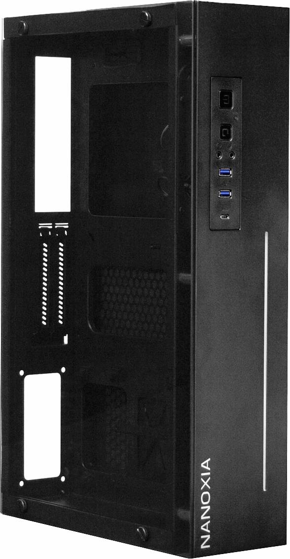 Nanoxia Project Mini S HTPC PC-Gehäuse Schwarz