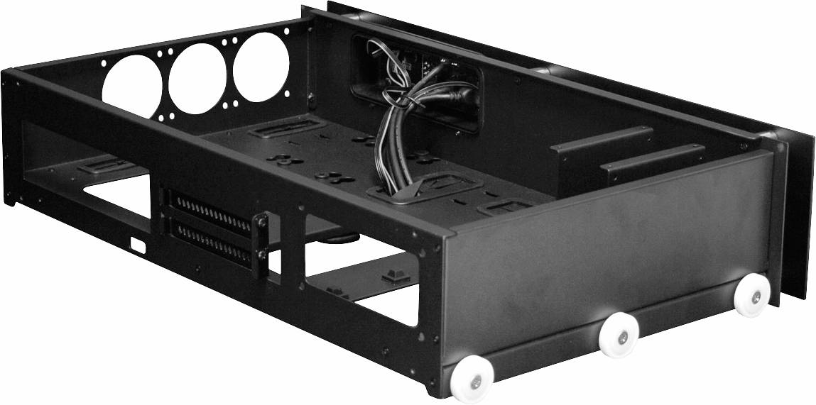 Nanoxia Project Mini S HTPC PC-Gehäuse Schwarz