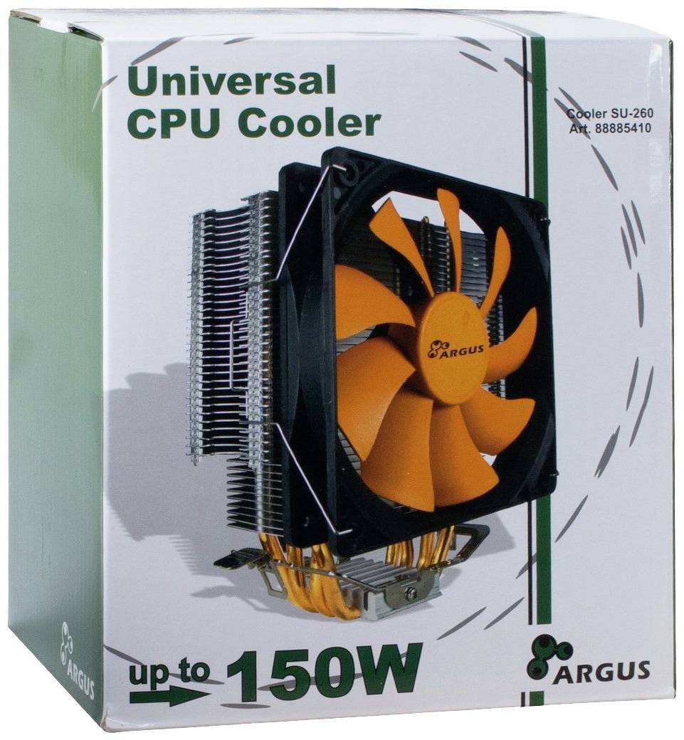Inter-Tech Argus SU-260 CPU-Kühler mit Lüfter