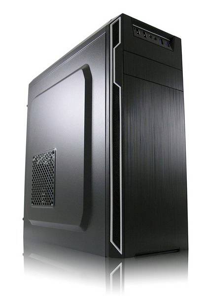 LC Power 7038B Midi-Tower PC-Gehäuse Schwarz