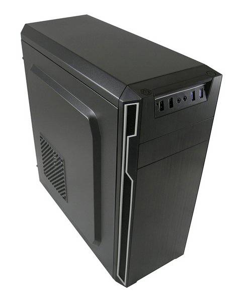 LC Power 7038B Midi-Tower PC-Gehäuse Schwarz