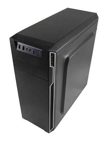 LC Power 7038B Midi-Tower PC-Gehäuse Schwarz