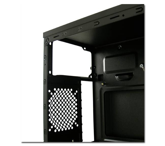 LC Power 7038B Midi-Tower PC-Gehäuse Schwarz