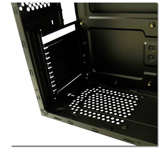 LC Power 7038B Midi-Tower PC-Gehäuse Schwarz