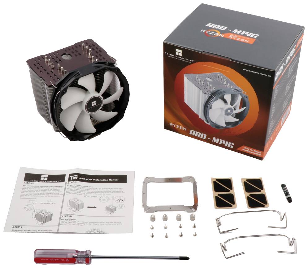 Thermalright ARO-M14G CPU-Kühler mit Lüfter