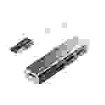 LogiLink UA0306 USB 3.2 Gen 1-Hub (USB 3.0) Silber, Weiß