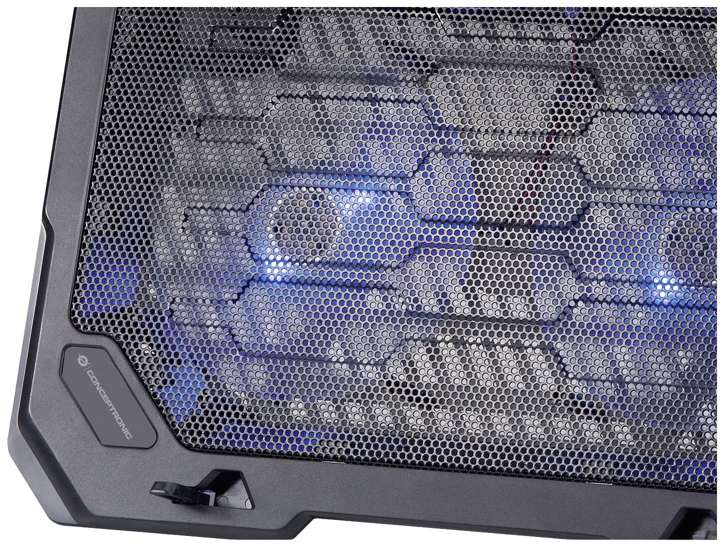 Conceptronic THANA01B Notebook-Ständer mit Kühlfunktion