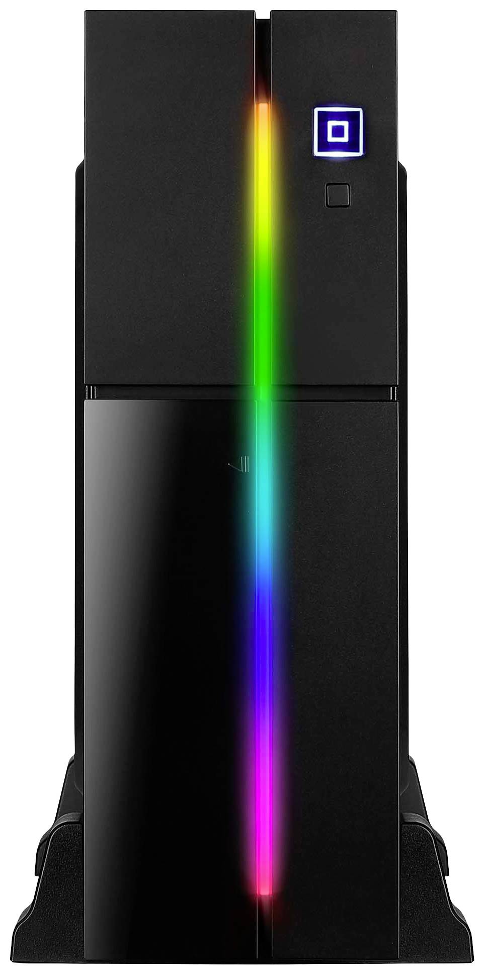 AeroCool Playa Slim PC-Gehäuse Schwarz