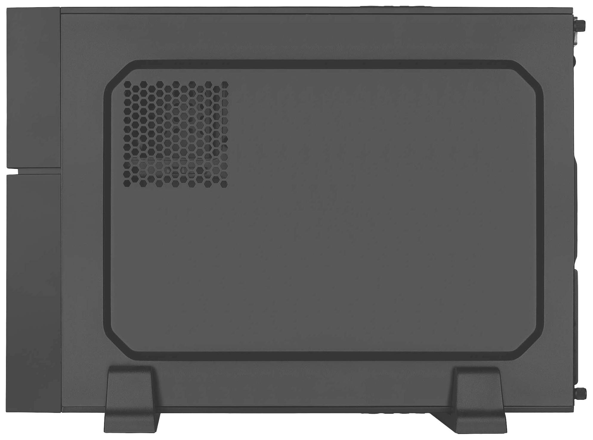 AeroCool Playa Slim PC-Gehäuse Schwarz