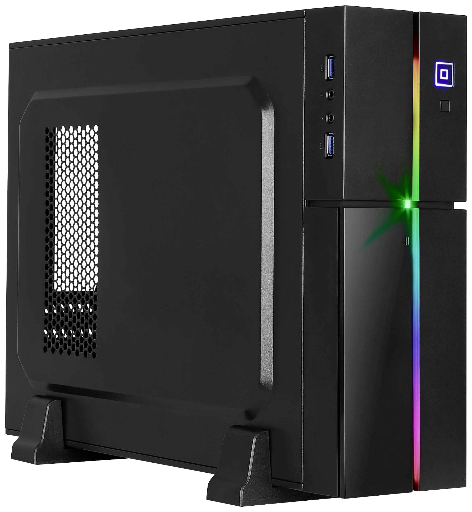 AeroCool Playa Slim PC-Gehäuse Schwarz