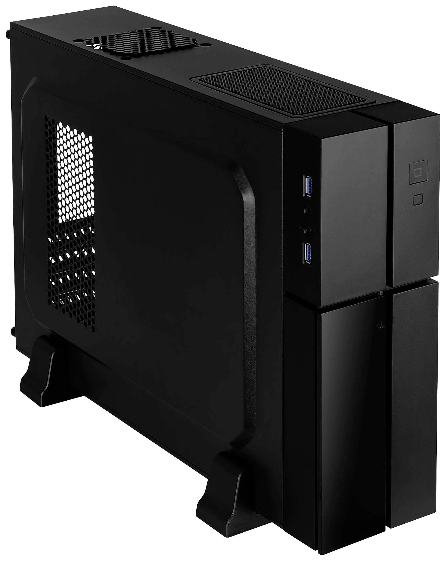 AeroCool Playa Slim PC-Gehäuse Schwarz