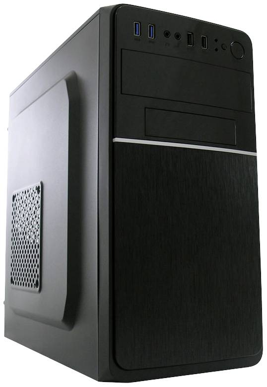 LC Power 2015MB Micro-Tower PC-Gehäuse Schwarz