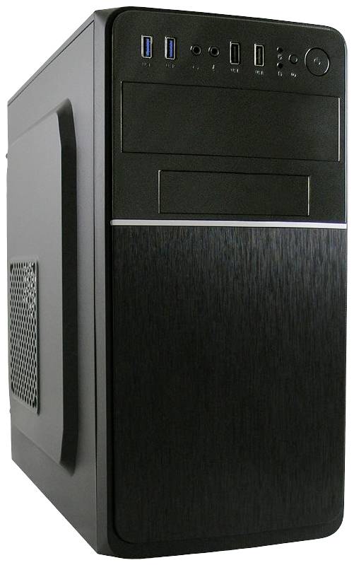 LC Power 2015MB Micro-Tower PC-Gehäuse Schwarz
