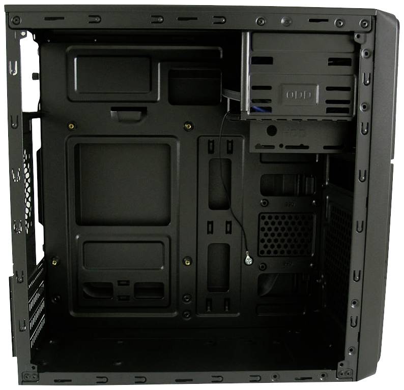 LC Power 2015MB Micro-Tower PC-Gehäuse Schwarz