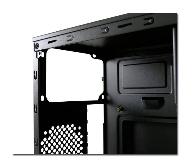 LC Power 2015MB Micro-Tower PC-Gehäuse Schwarz