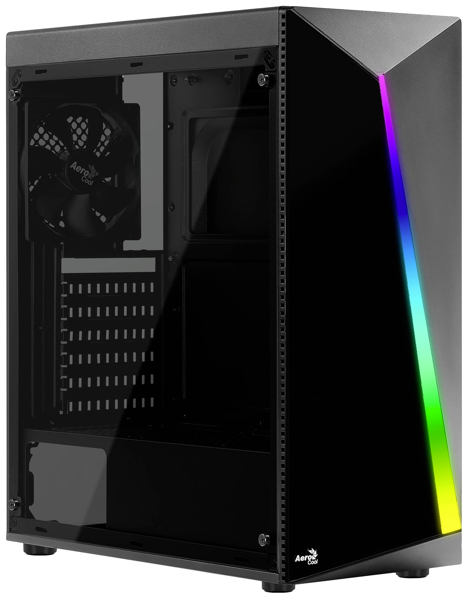 AeroCool Shard Midi-Tower PC-Gehäuse Schwarz
