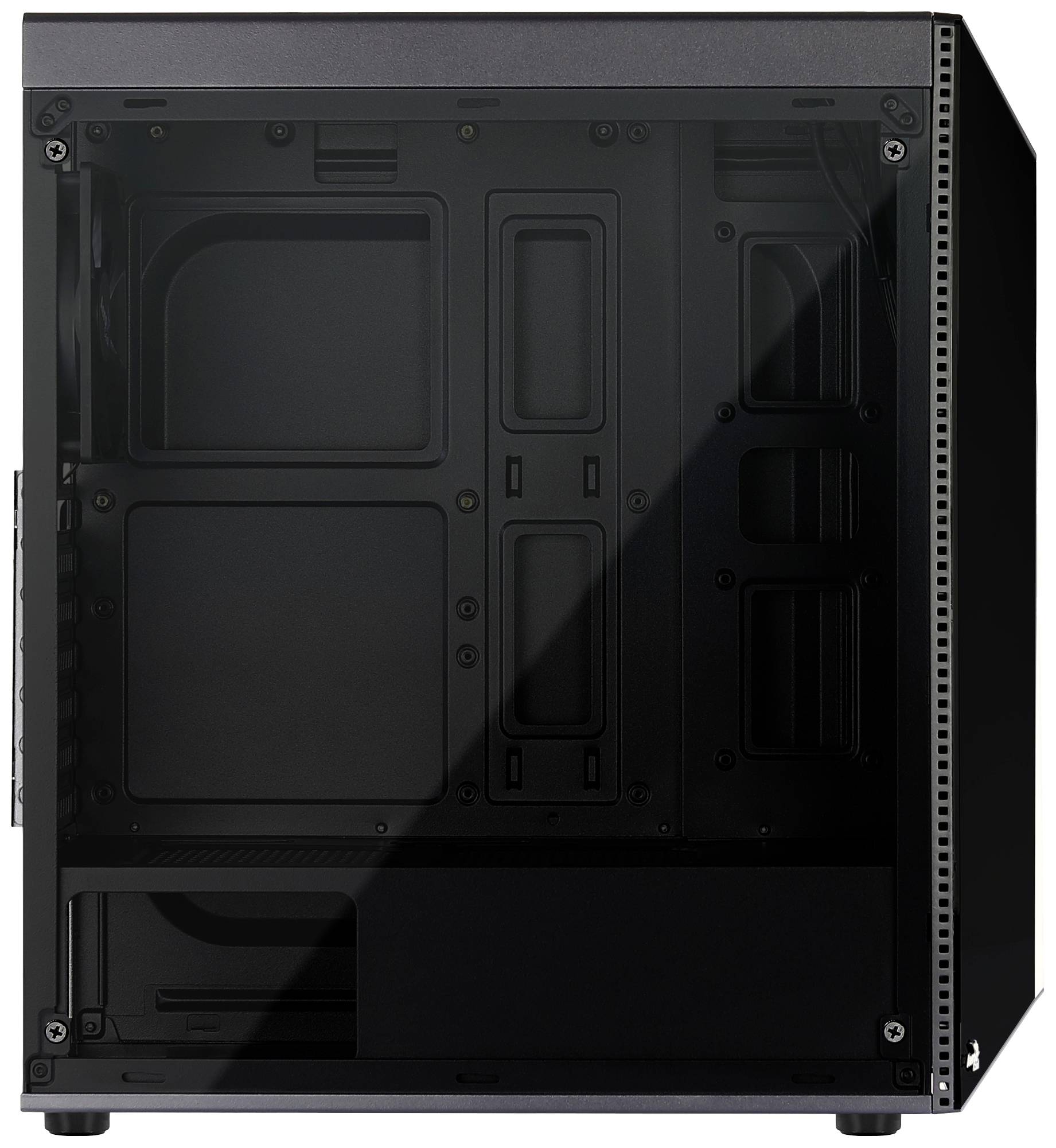 AeroCool Shard Midi-Tower PC-Gehäuse Schwarz