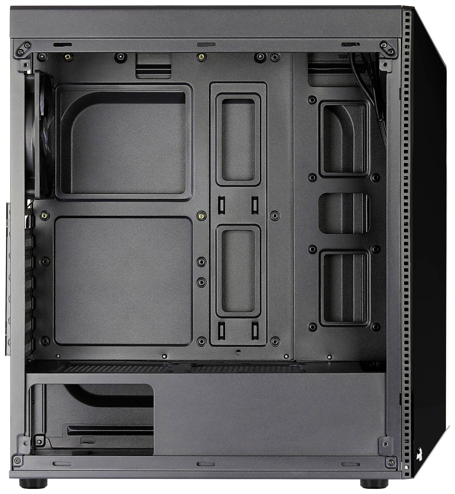 AeroCool Shard Midi-Tower PC-Gehäuse Schwarz