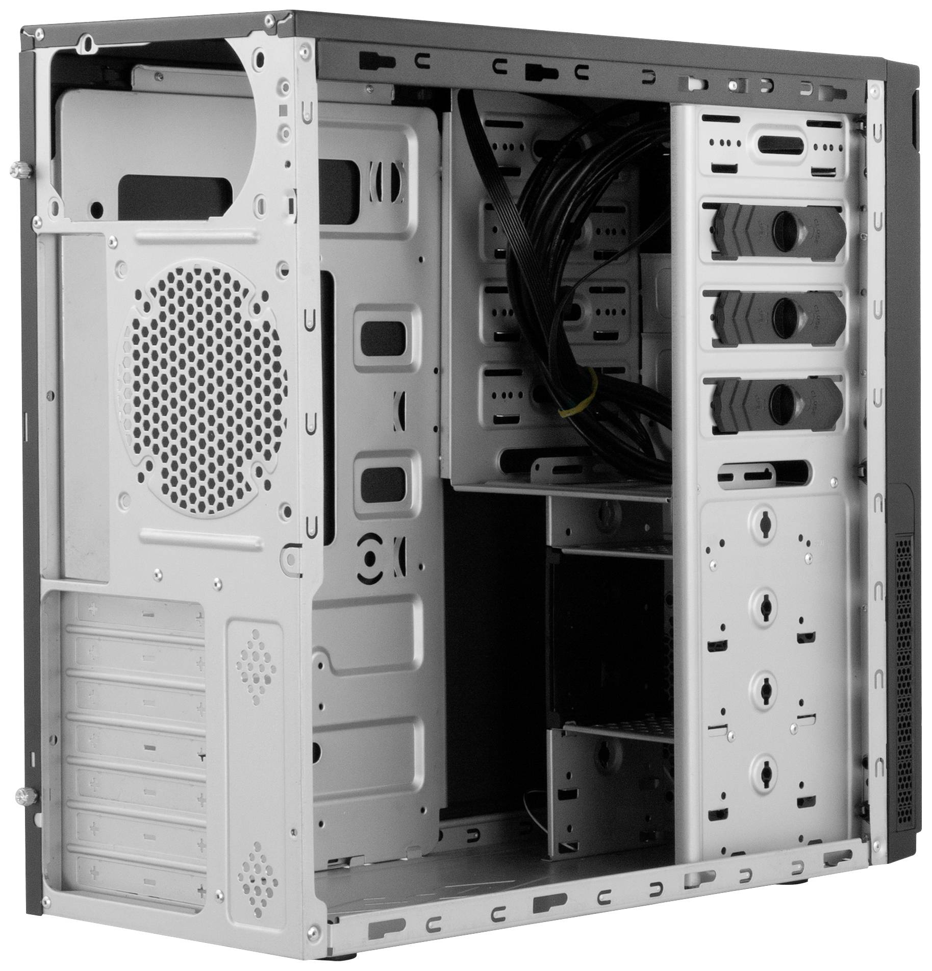 Chieftec HC-10B-OP Mini-Tower PC-Gehäuse Schwarz