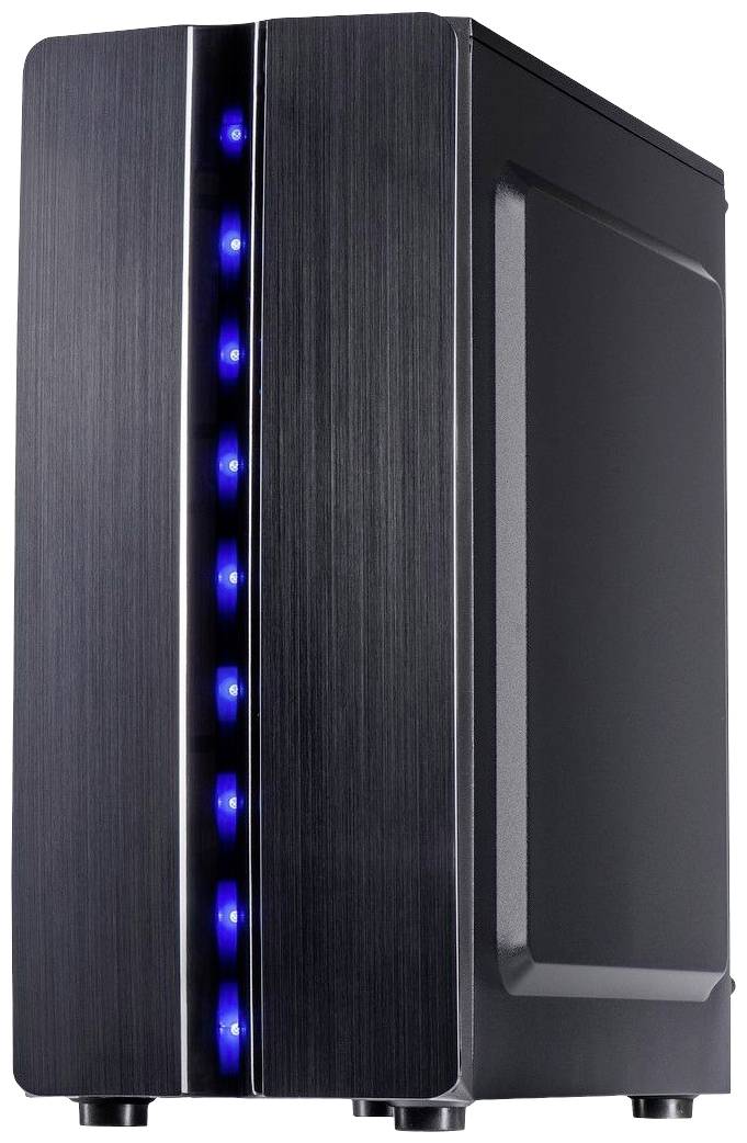 Inter-Tech 88881309 Mini-Tower PC-Gehäuse Schwarz