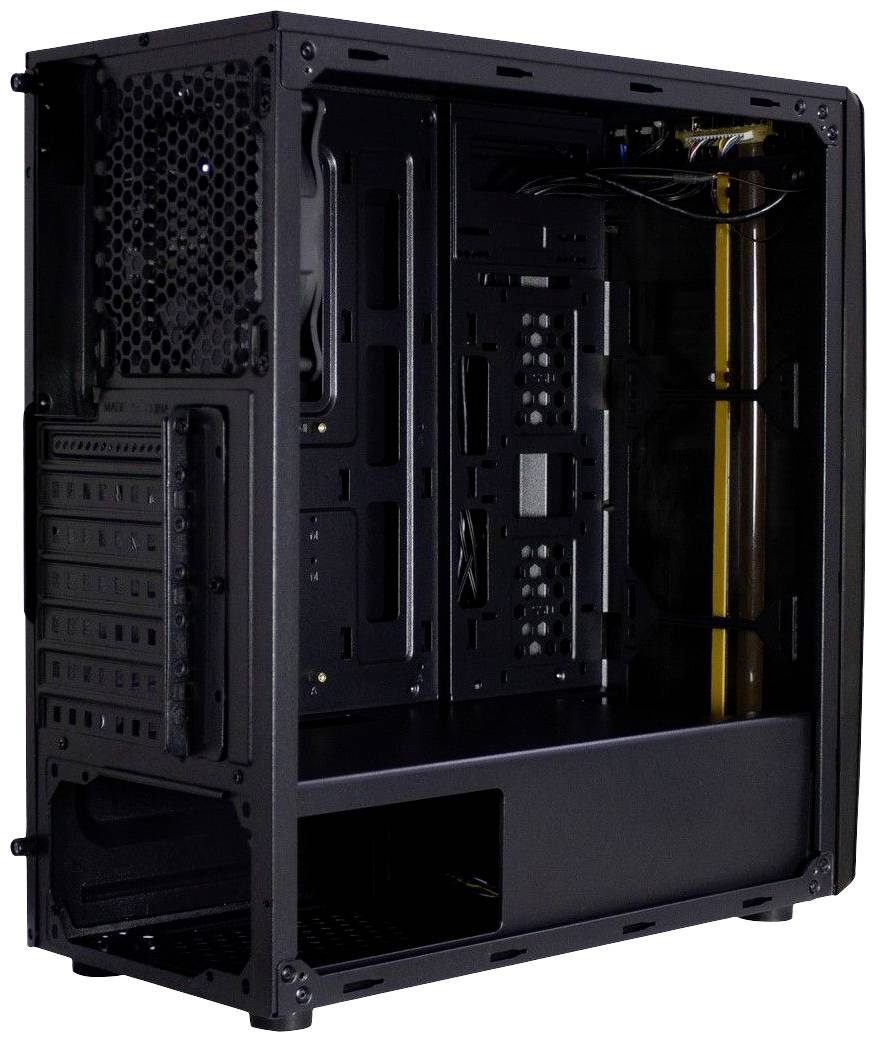 Inter-Tech 88881309 Mini-Tower PC-Gehäuse Schwarz