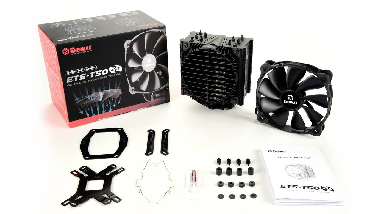 Enermax ETS-T50 AXE CPU-Kühler mit Lüfter